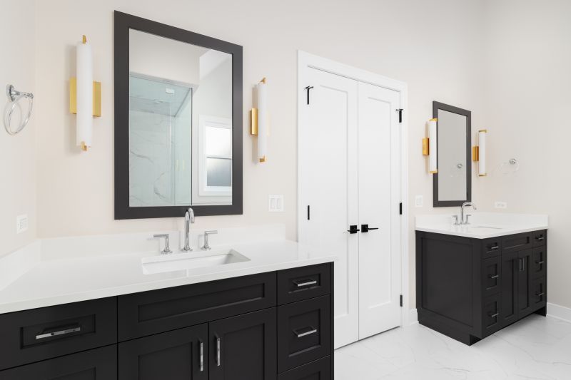 Bathroom with Custom Storage
